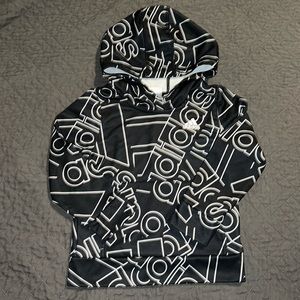 Black and White Adidas Hoodie Size 3T